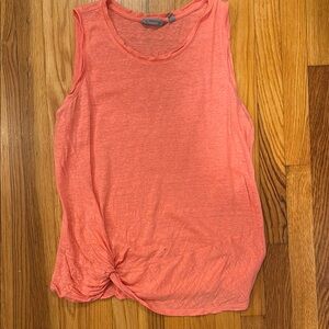 Linen Athleta sleeveless top size large